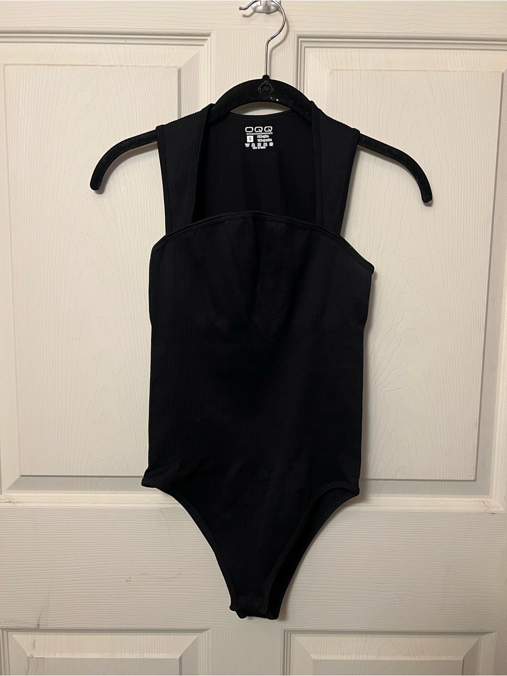 Bundle of 3 OQQ Women's 3 Piece Ribbed Bodysuits - Picture 2 of 10